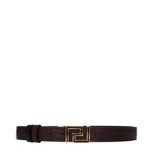 Versace Brown Leather Regular Women's Belt